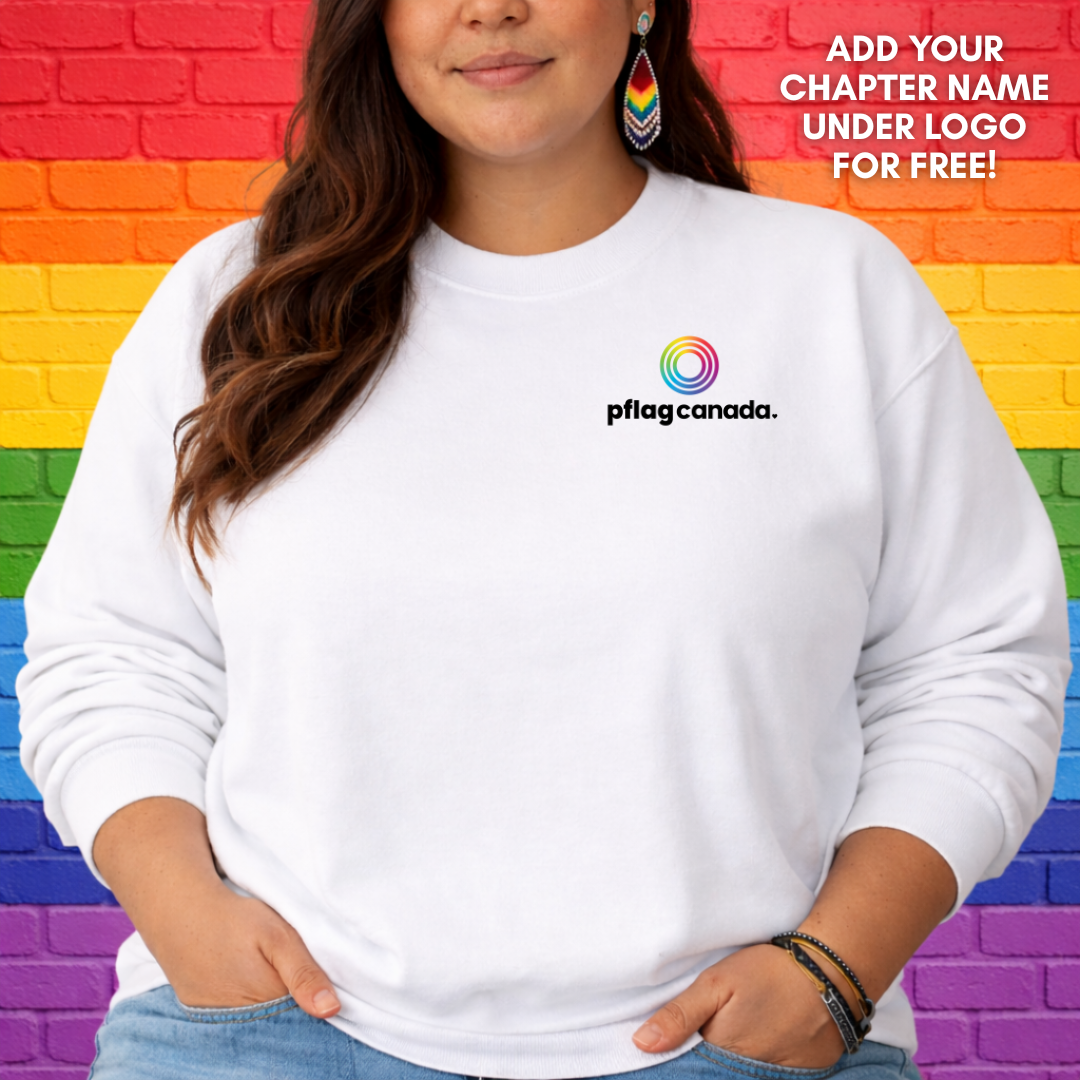 pflag Canada White Crewneck Sweater image